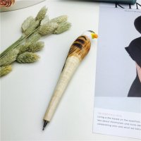 鸟 木制动物笔木雕笔
