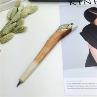 蜥蜴 木制动物笔木雕笔
