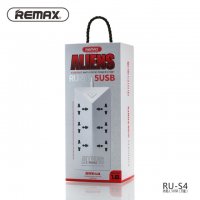 外星人系列 RU-S4 六插口 五USB 充电插线板（万能）