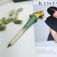 老鹰 木制动物笔木雕笔