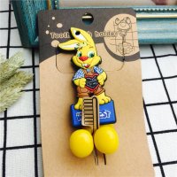 黄色小兔 创意吸盘吸墙牙刷架