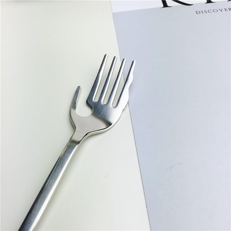 不锈钢便携式餐具创意叉勺筷子便携餐具3
