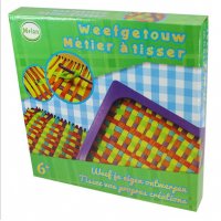 MELON品牌 手工仿真织布机 DIY多彩编织礼盒儿童创意手工编织玩具