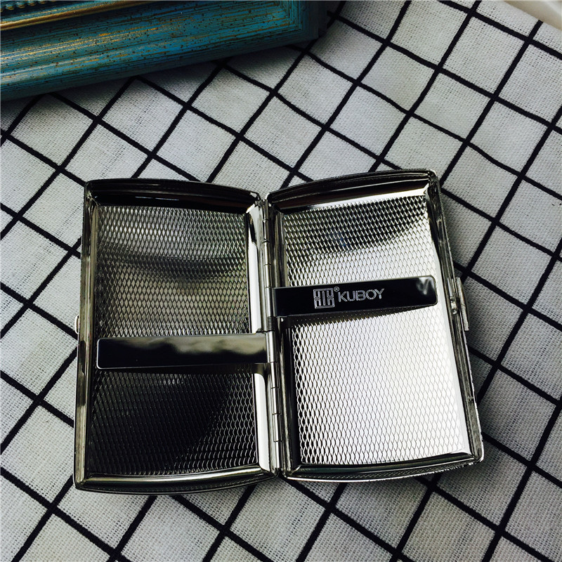 创意超薄香烟盒香烟夹便携男士香烟盒4