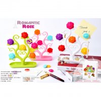 创意卡通小树照片夹子明信片夹便签夹冰箱贴相片架便条夹备忘录夹（下单备注颜色）