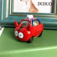 模型车 米国旗红色小汽车模型玩具车