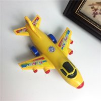 模型飞机 黄色飞机模型玩具