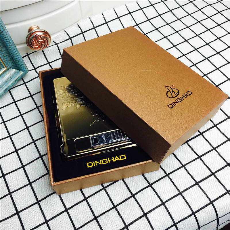 创意超薄香烟盒香烟夹便携男士香烟盒2