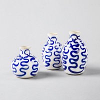 中式简约陶瓷装饰细口大肚瓶装饰花器陶瓷摆件TU-0165（不含税）
