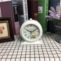 复古欧式田园创意闹钟懒人静音学生闹钟简约床头小闹钟座钟台钟