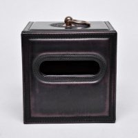 品地 古铜色仿古怀旧欧式风格 正方形卷纸纸巾盒13016