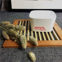 E-1301ECO 简约安全环保家居收纳盒便携糖果盒食品收纳盒白色
