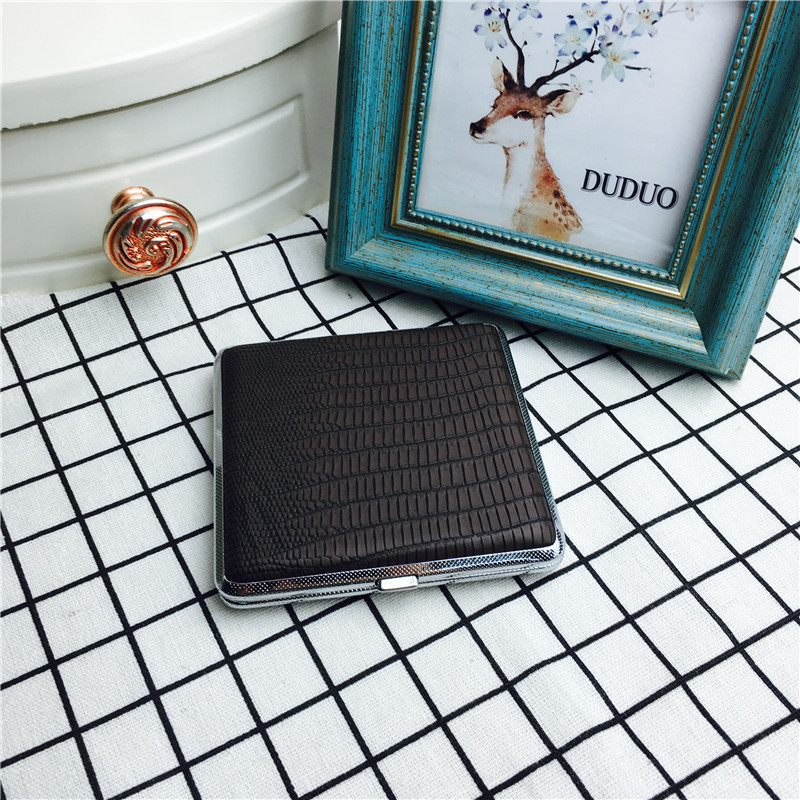 创意超薄香烟盒香烟夹便携男士香烟盒1