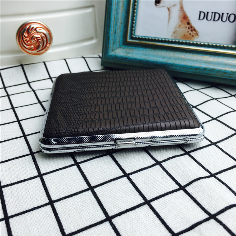 创意超薄香烟盒香烟夹便携男士香烟盒2