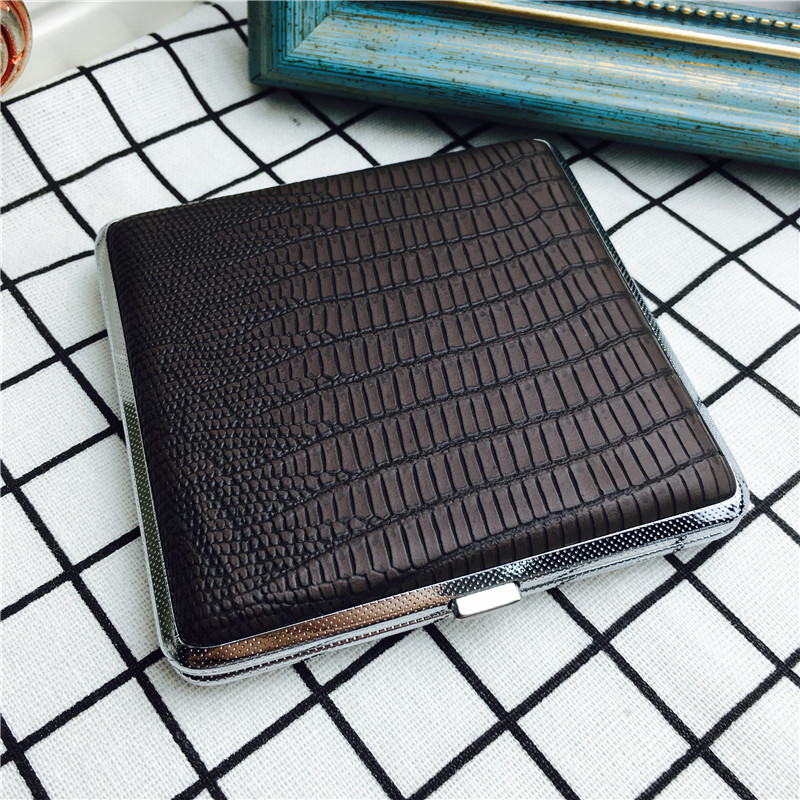 创意超薄香烟盒香烟夹便携男士香烟盒3