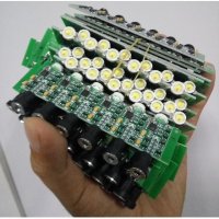 3D月球灯触摸配件电路蓝白黄白双色无极调光送STL文件DIY可调夜灯