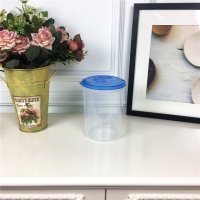 E-1093 简约安全环保家居密封盒便携餐盒食品盒1520ml蓝色