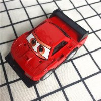 模型车 红色大眼睛玩具跑车模型玩具车