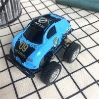 模型车 蓝色越野车型玩具车
