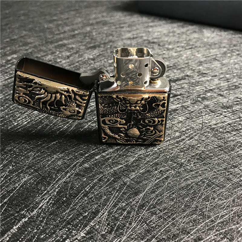 便携防风金属打火机小巧时尚创意打火机点烟器5
