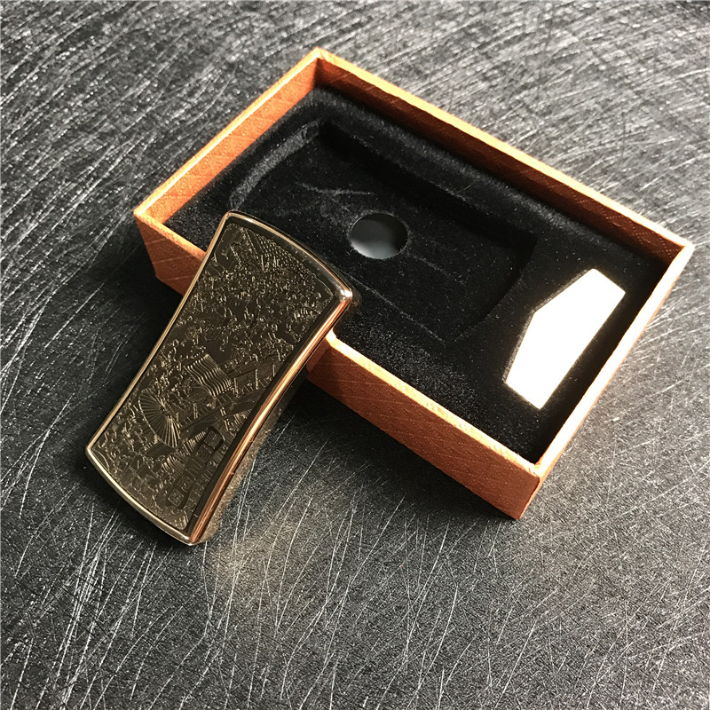 便携防风金属打火机小巧时尚创意打火机点烟器2