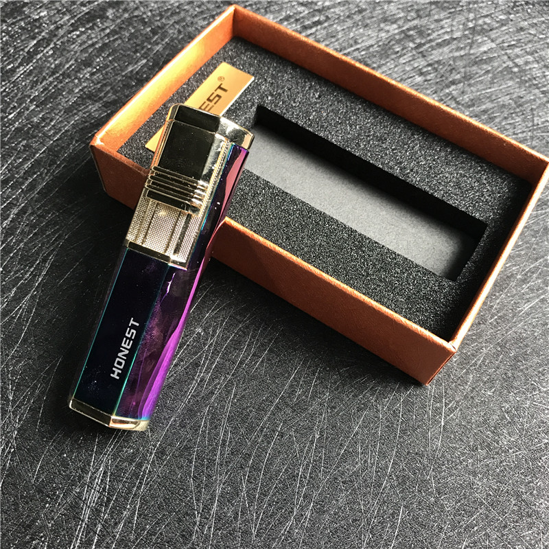便携防风金属打火机小巧时尚创意打火机点烟器2