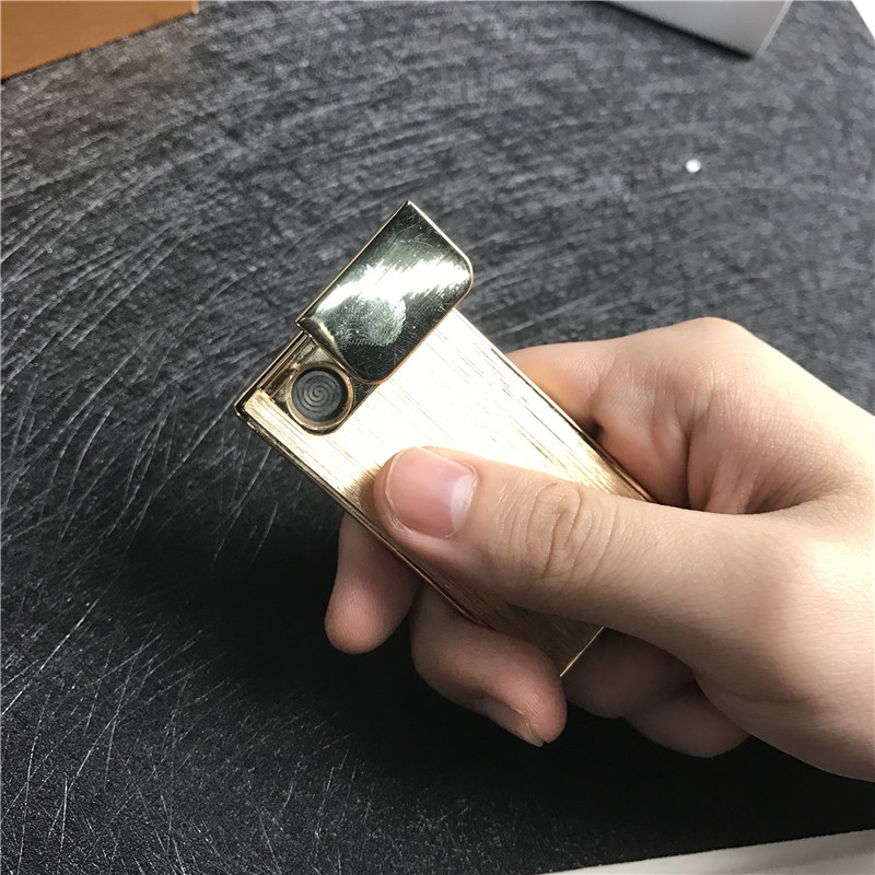 便携防风金属打火机小巧时尚创意打火机点烟器4