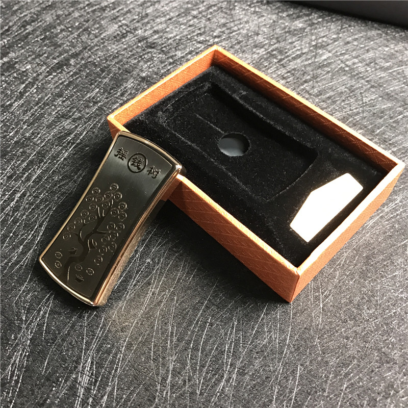 便携防风金属打火机小巧时尚创意打火机点烟器2