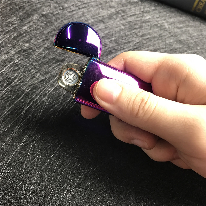 便携防风金属打火机小巧时尚创意打火机点烟器4