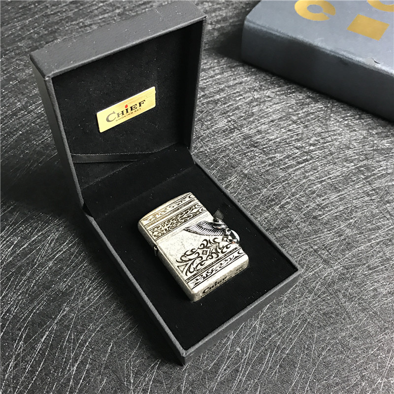 便携防风金属打火机小巧时尚创意打火机点烟器1
