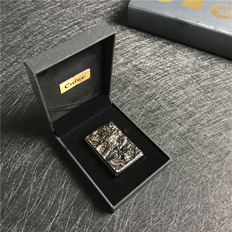 便携防风金属打火机小巧时尚创意打火机点烟器1
