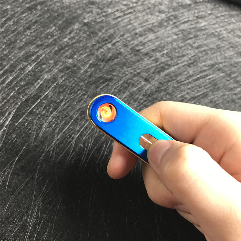 便携防风金属打火机小巧时尚创意打火机点烟器4