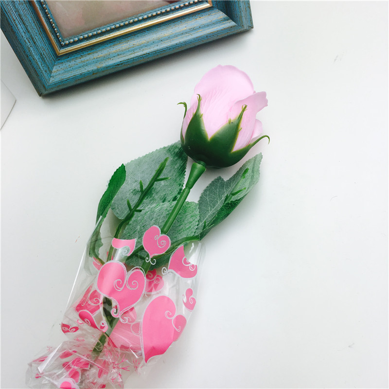 粉色爆款玫瑰香皂花束礼盒康乃馨肥皂花批发情人节母亲节生日礼品厂家1