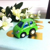 模型车 绿色合金古董汽车模型玩具车