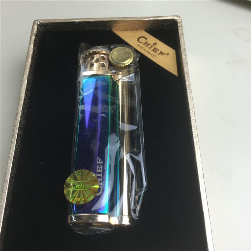 个性创意防风火机紫蓝色4
