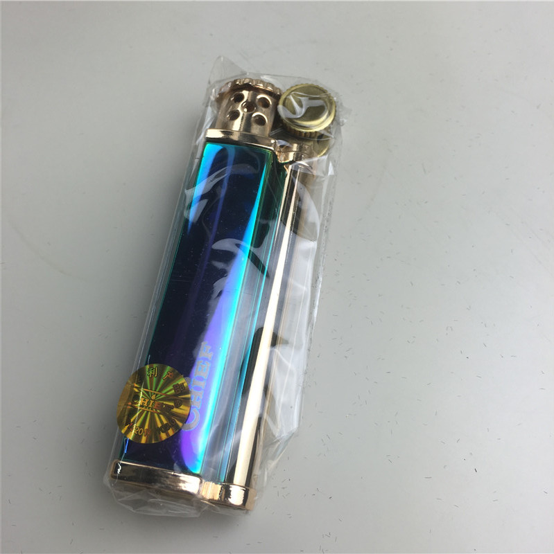 个性创意防风火机紫蓝色5
