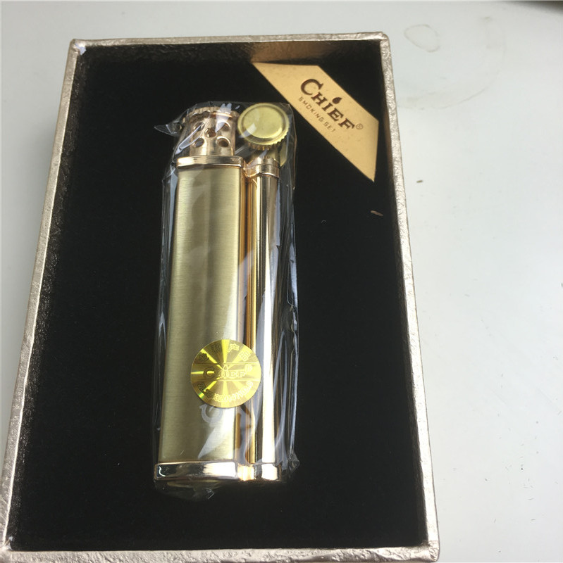 金色个性创意防风火机4