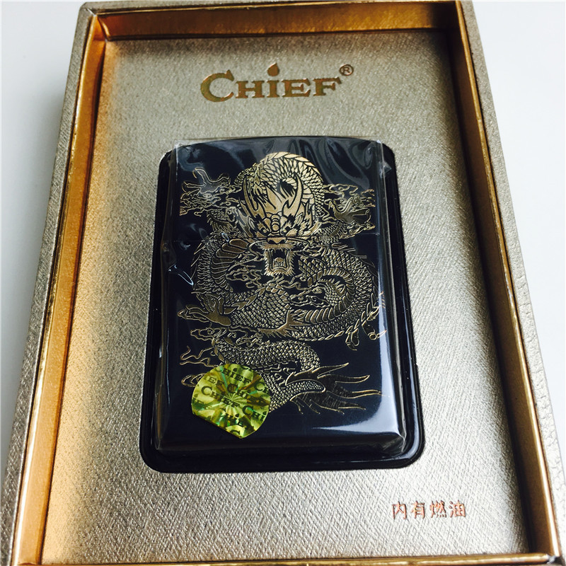 黑色个性创意防风火机3