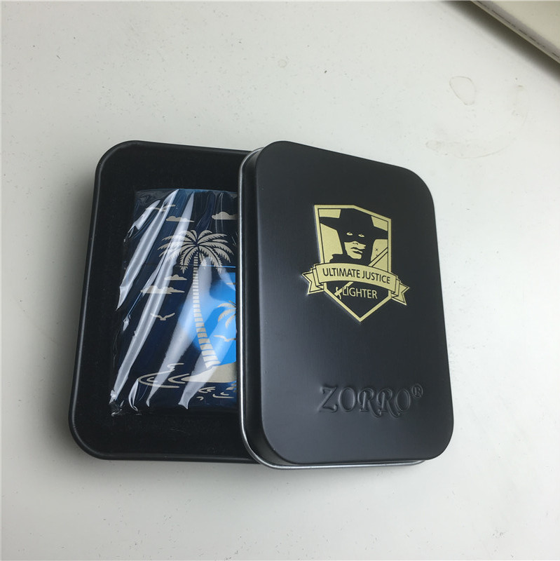 个性创意防风火机蓝色4