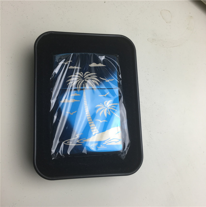 个性创意防风火机蓝色5