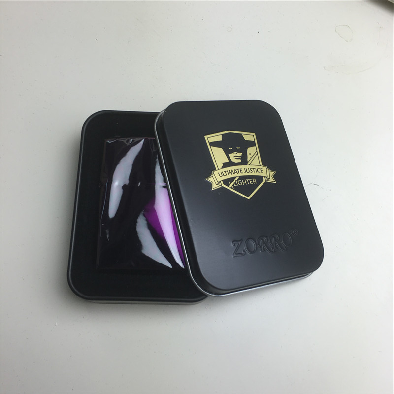 个性创意防风火机紫色4