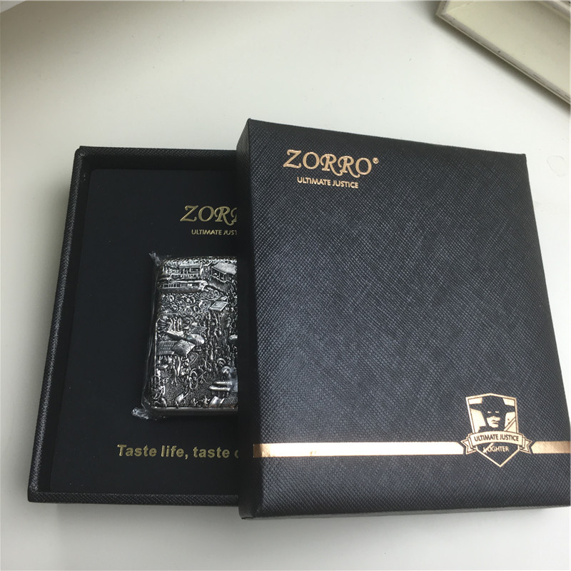 个性创意防风火机银色2