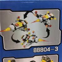 城市系列 战斗飞机88804-3 儿童扭蛋积木创意迷你玩具