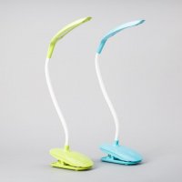 简约触控LED护眼夹子台灯 USB充电学习灯