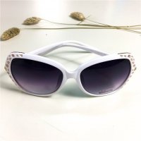 男女士太阳镜个性镜框 潮人多色大框镜时尚太阳眼镜装饰镜	白色	仿板材+树脂