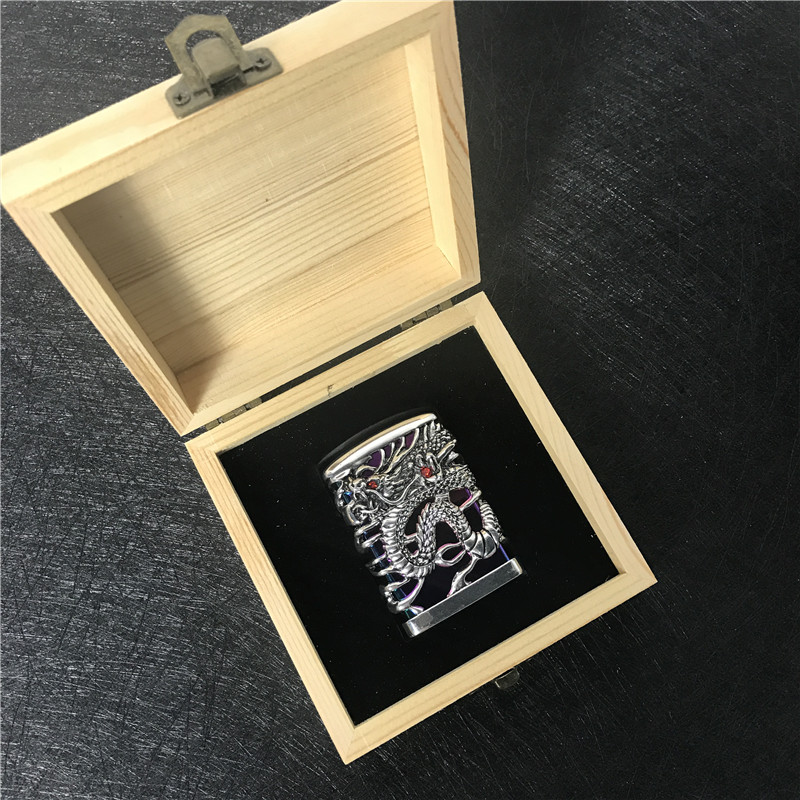 个性创意防风火机银色2