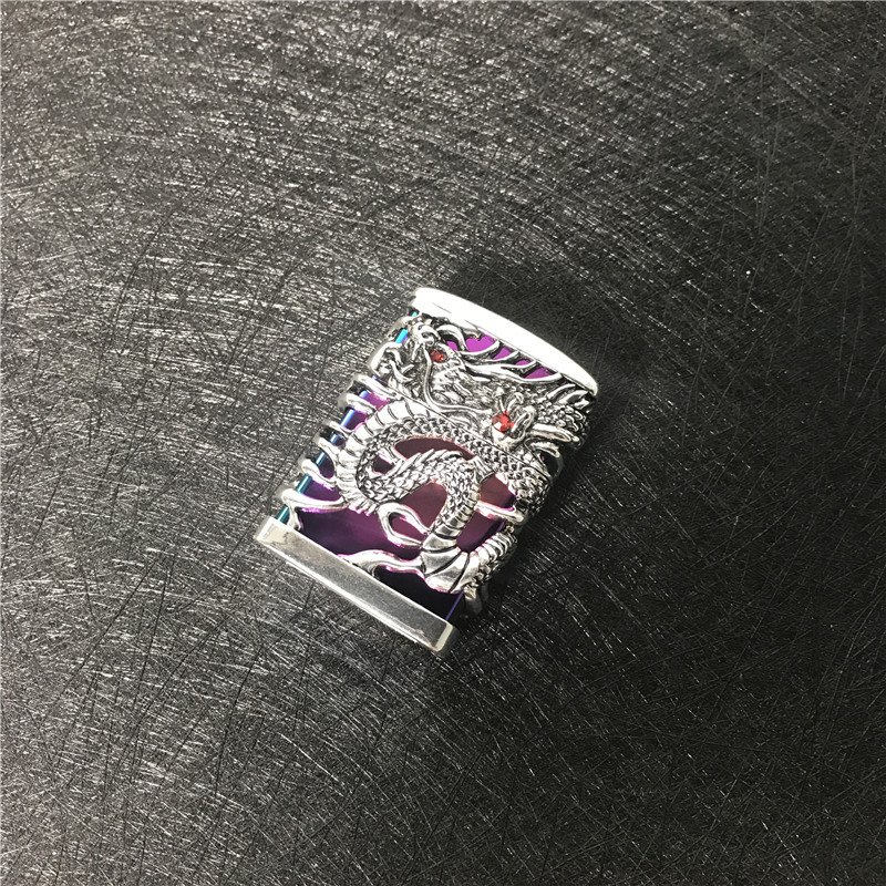个性创意防风火机银色4