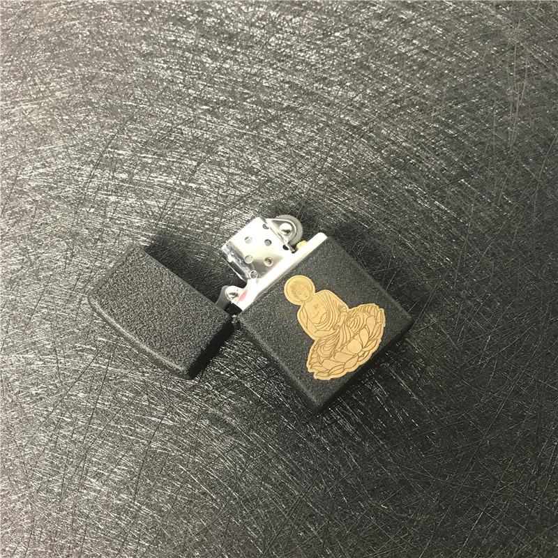 个性创意磨砂防风合金火机4