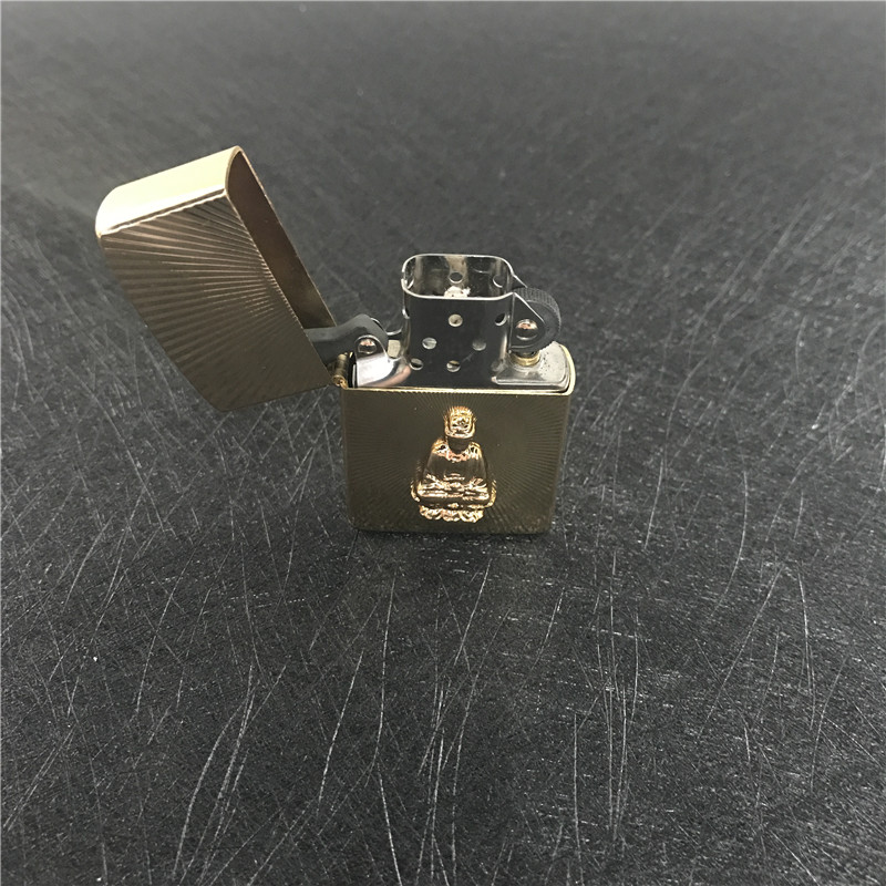 个性创意防风火机金色4