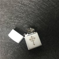 个性创意防风合金火机银色